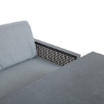 Sodo baldų komplektas DELGADO kampinė sofa, stalas ir suolas - Image 5