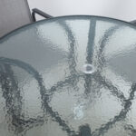 Sodo baldų komplektas EVERET stalas ir 4 kėdės - Image 4