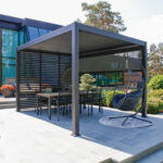 Pavėsinė MIRADOR-111 3x4 m, tamsiai pilka - Image 2