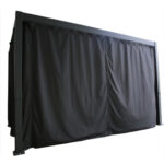 Poliesterio užuolaidos pavėsinei MIRADOR-111 3x4 m, juodos spalvos - Image 3