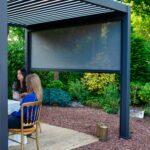 Ištraukiamas ekranas pavėsinei MIRADOR-111 3 m, pilkas - Image 7