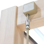 Pavėsinė MIRADOR-111 3x4 m, šviesaus medžio išvaizdos - Image 5