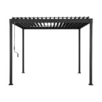 Pavėsinė MIRADOR-80 3x3 m, tamsiai pilka - Image 2