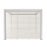 Žaliuzės pavėsinės sienelei MIRADOR-111 93cm, baltos spalvos - Image 3