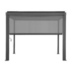 Susukamas ekranas pavėsinei MIRADOR-80/88 3 m, pilkos spalvos - Image 5