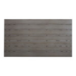 Stalas CORINNA 180x100x74cm, šviesiai pilkas - Image 4