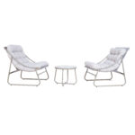 Sodo baldų komplektas JIVE stalas ir 2 kėdės - Image 3