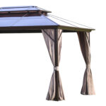 Pavėsinė SUNSET 3x4xH2/2,7 m, ruda/taupe - Image 3