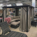 Pavėsinė ZURICH 3x3xH2,63 m, ruda/smėlio spalvos - Image 3