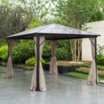 Pavėsinė ZURICH 3x4xH2,63 m, ruda