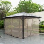 Pavėsinė ZURICH 3x4xH2,63 m, ruda - Image 2