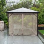 Pavėsinė ZURICH 3x4xH2,63 m, ruda - Image 4