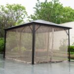 Pavėsinė ZURICH 3x4xH2,63 m, ruda - Image 5