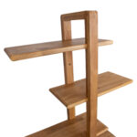 Sieninė lentyna MONDEO 40,6×21,6x115,2cm, ąžuolas - Image 2