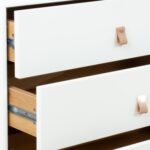 Spintelė IRIS 180x40xH55cm, balta - Image 5