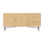 Spintelė BASSEL 160x40H75cm, 3D melaminas - Image 2