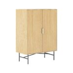 Spintelė BASSEL 80x40xH110cm, 3D melaminas