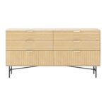 Komoda BASSEL 120x40xH80cm, 3D melaminas - Image 2