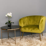 Fotelis TUCKER šviesiai žalias - Image 4