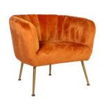 Fotelis TUCKER ochra