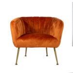 Fotelis TUCKER ochra - Image 3