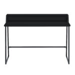 Rašomasis stalas HELENA 120x60xH88cm, juodas ąžuolas - Image 2