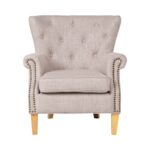 Fotelis HOLMES 78x80xH86cm, smėlio spalvos - Image 3