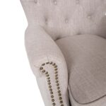 Fotelis HOLMES 78x80xH86cm, smėlio spalvos - Image 4