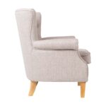 Fotelis HOLMES 78x80xH86cm, smėlio spalvos - Image 5