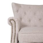 Fotelis HOLMES 78x80xH86cm, smėlio spalvos - Image 7