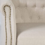 Fotelis HOLMES 83x75xH78cm, smėlio spalvos - Image 4