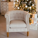 Fotelis HOLMES 83x75xH78cm, smėlio spalvos - Image 7