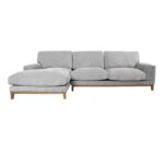 Kampinė sofa BASIL LC, pilka - Image 2