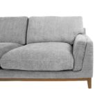 Kampinė sofa BASIL LC, pilka - Image 5