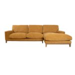 Kampinė sofa BASIL RC, tamsiai geltona - Image 2