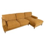 Kampinė sofa BASIL RC, tamsiai geltona - Image 4