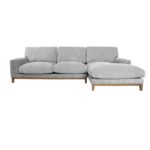 Kampinė sofa BASIL RC, pilka - Image 2