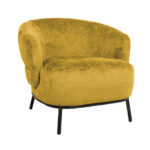 Fotelis GEMALA geltonas