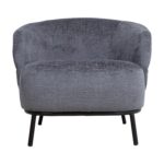 Fotelis GEMALA tamsiai pilkas - Image 2