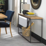 Šoninis staliukas INDUS 116x37xH77cm, ąžuolas