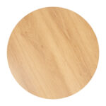 Kavos staliukas CINDY D50xH40cm, melamino ąžuolas - Image 3