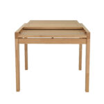 Valgomojo stalas BOWEN 90+90x90xH76cm, ąžuolas - Image 8