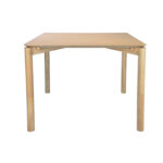 Valgomojo stalas GARDENIA 90x90xH75cm, ąžuolas - Image 2