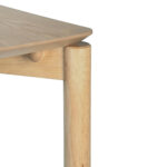 Valgomojo stalas GARDENIA 90x90xH75cm, ąžuolas - Image 3