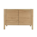 Šoninė lenta GARDENIA 108x43xH80,5cm, ąžuolas - Image 2