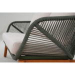 Sodo baldų komplektas TUXEDO stalas, sofa ir 2 kėdės - Image 11