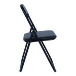 Sulankstoma kėdė CATERINA juoda/PVC - Image 3