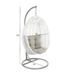 Pakabinama kėdė CORA balta