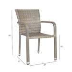 Kėdė LARACHE beige - Image 2