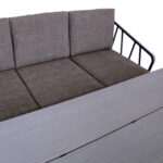 Sodo baldų komplektas KAHLA stalas, sofa, 2 kėdės - Image 7